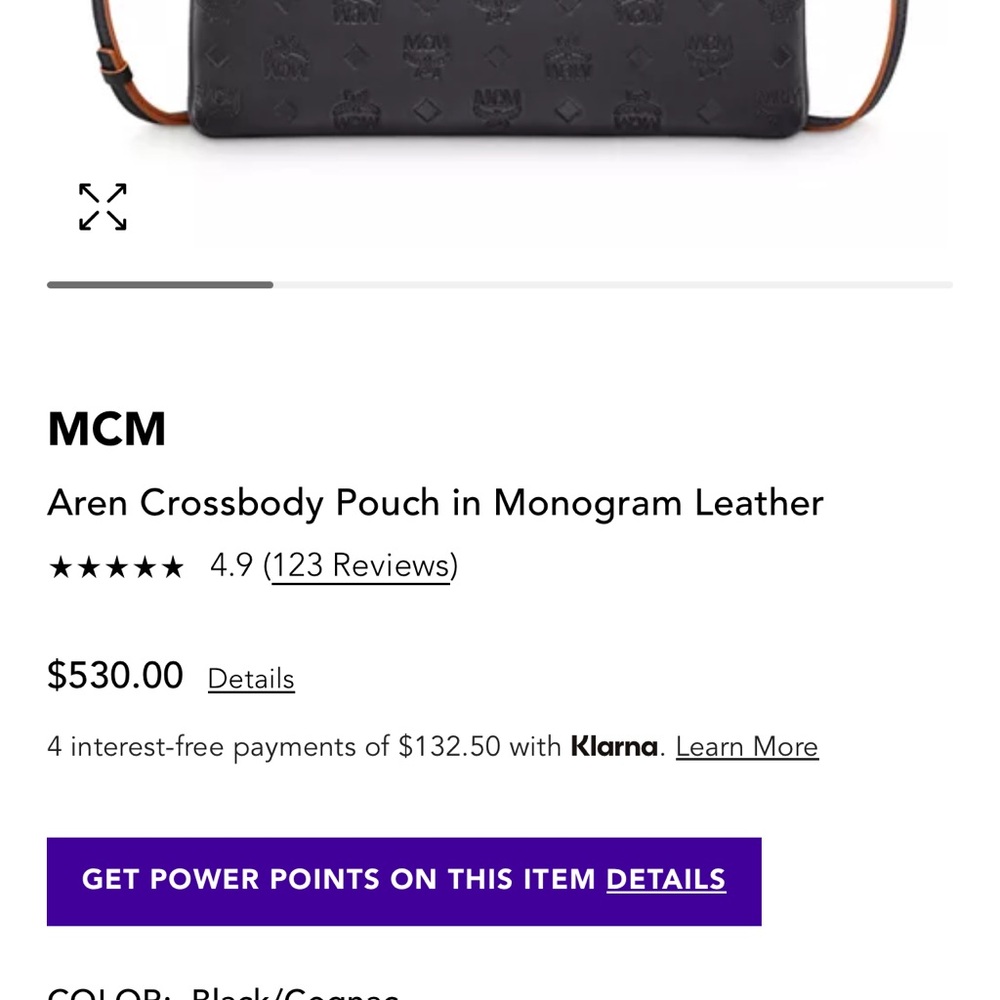 EUC MCM crossbody - Picture 5 of 6